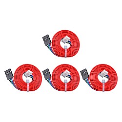 4pcs Stepper Motor 4 wires 1m cable with pitch connector