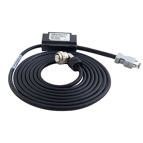 3m(118,11") Câble encodeur avec boîtier de batterie pour servomoteur 17 bits séries A6 et A6H - AS7-C-ENC072-BAT-3.0 | StepperOnline