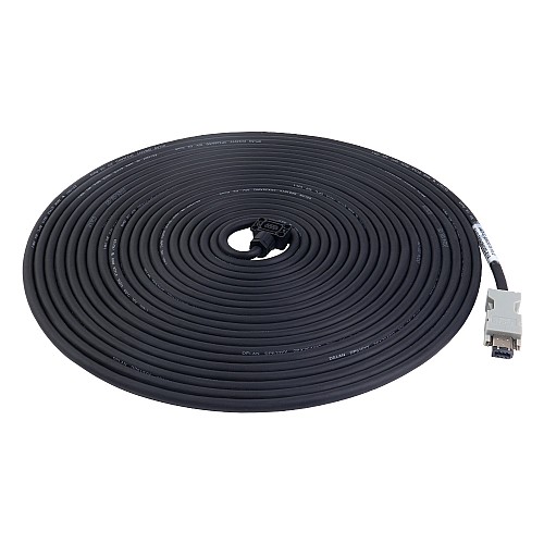 10m(393.7") Encoder Cable with Connector for A6 Series 17-bit Servo Motor - AS7-C-ENC076-10.0 | StepperOnline