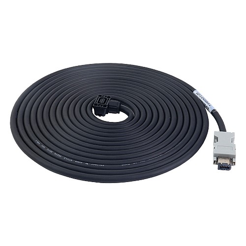 Câble encodeur 5m(196,85") avec connecteur pour servomoteur 17 bits série A6 - AS7-C-ENC076-5.0 | StepperOnline