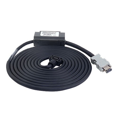 Câble encodeur 3m (118,11") avec boîtier de batterie pour servomoteur 17 bits série A6 - AS7-C-ENC076-BAT-3.0 | StepperOnline