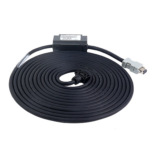 Câble encodeur 5m(196,85") avec boîtier de batterie pour servomoteur 17 bits série A6 - AS7-C-ENC076-BAT-5.0 | StepperOnline
