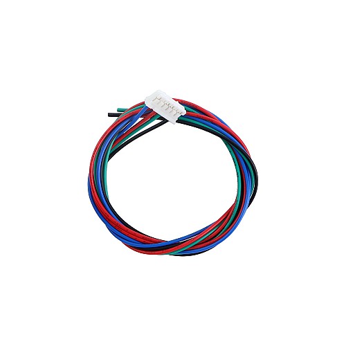 Câble de moteur pas à pas 0,5m(19,69") avec connecteur PHR-6 à 6 broches et 4 fils - C010 | StepperOnline