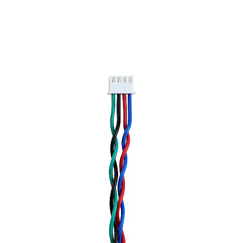 0,44m(17,32") Twisted-Pair-Kabel, AWG #22 mit 4-poligem JST XHP-4 Stecker - C011 | StepperOnline