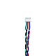 0,44m(17,32") Twisted-Pair-Kabel, AWG #22 mit 4-poligem JST XHP-4 Stecker - C011 | StepperOnline