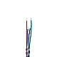 0,44m(17,32") Twisted-Pair-Kabel, AWG #22 mit 4-poligem JST XHP-4 Stecker - C011 | StepperOnline