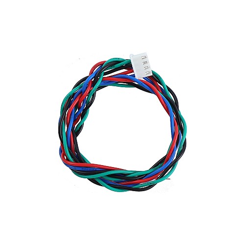 0,44m(17,32") Twisted-Pair-Kabel, AWG #22 mit 4-poligem JST XHP-4 Stecker - C011 | StepperOnline