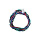 0,44m(17,32") Twisted-Pair-Kabel, AWG #22 mit 4-poligem JST XHP-4 Stecker - C011 | StepperOnline