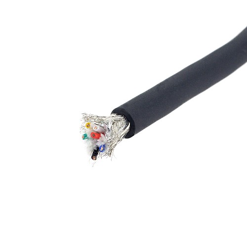 AWG #24 Wysoce elastyczny, ekranowany kabel enkodera