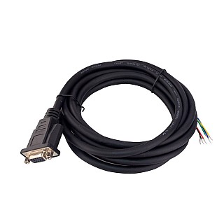 3m(118.11) Encoder Extension Cable with IP65 Aviation Connector for T6  Series Servo Motor - CEST3M|STEPPERONLINE