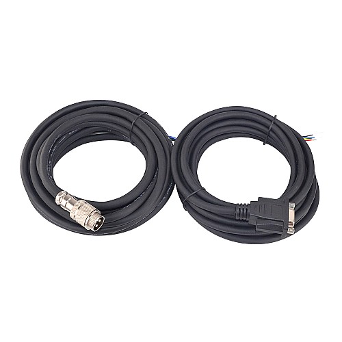 4.7m(185) AWG18 Motor and Encoder Extension Cable Kit for Nema 34 Closed Loop Stepper Motors