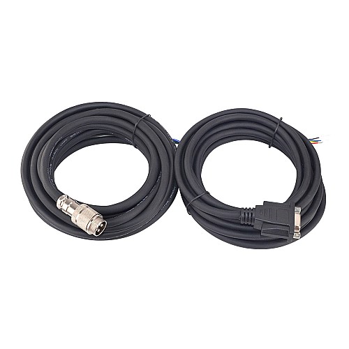 Kit de câble dextensionet dencodeurAWG18 de 4,7m pour moteuren boucle fermée Nema 34