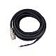 4.7m(185) AWG20 Motor Extension Cable with GX16 Aviation Connector for Nema 23 and 24 Closed Loop Stepper Motors
