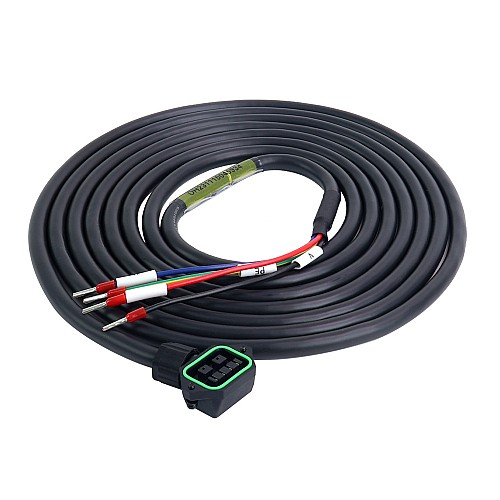 3m(118.11) 4-PIN Motor Extension Cable with Connector for T6 & T7 Series 23-bit Servo Motor - CMST3M0-2 | StepperOnline