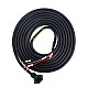 3m(118.11) 4-PIN Motor Extension Cable with Connector for T6 & T7 Series 23-bit Servo Motor - CMST3M0-2 | StepperOnline