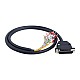 1m(39.37) DB44 Male to Bare High Flex Shielded Cable D-SUB 44-Pin Connector to Single End Cable with Terminal - DB44-1M | StepperOnline