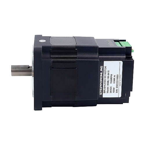 Nema3486x86x138mm Motore CC senza spazzole integrato 100W 24V 1500 giri/min 0,64Nm 4,1 A con driver
