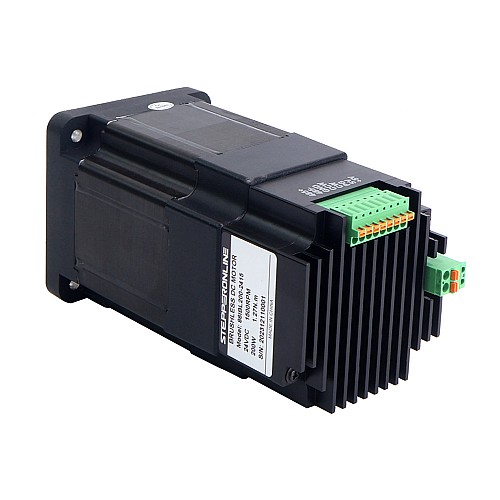 Nema 34 86x86x168mm Integrierter bürstenloser Gleichstrommotor 200W 24V 1500U/min 1,27Nm 8,33A mit Treiber