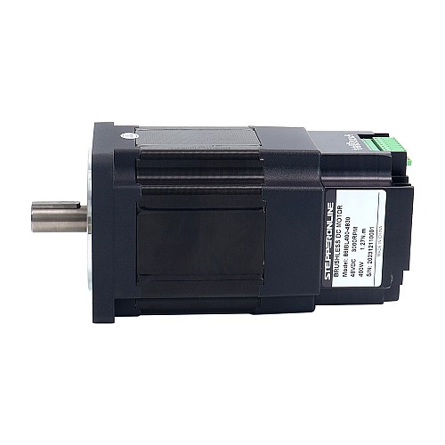 Nema 34 86x86x168mm Integrierter bürstenloser Gleichstrommotor 400W 48V 3000RPM 1,27Nm 8,33A mit Treiber