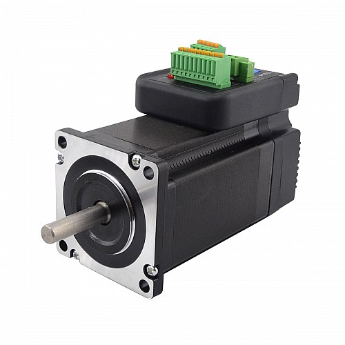 Integriert Schrittmotor Servomotor 3Nm(425oz.in) 24-50VDC NEMA 24 Geschlossene Schleife