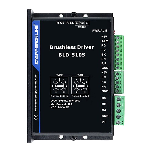디지털 브러시리스 DC 모터 드라이버 18V-50VDC 최대 13.0A 200W