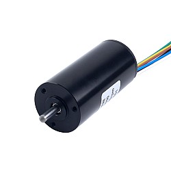 Motore brushless senza nucleo rotondo 24V 20000RPM 15mNm 31,41W 1,55A Ф22x45mm