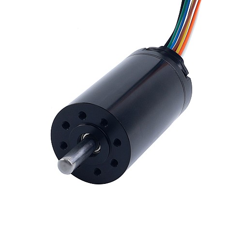Motore brushless senza nucleo rotondo 28V 80mNm 140,73W 6,31A Ф32x61mm - 32CL60-28-P2-16800 | StepperOnline