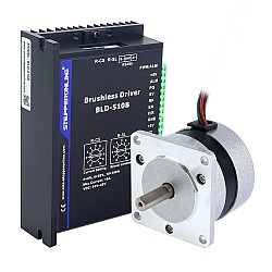 Bürstenloser DC-Motor- und Treibersatz 25W, 36V, 4400RPM, 0,055Nm(7,79oz.in)