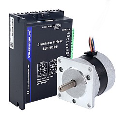 Kit Motore BLDC e driver 46W 36V 4000RPM 0,11Nm(15,58oz.in)