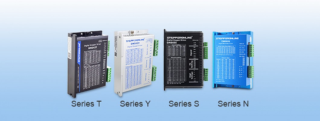 What is the difference between T, Y, S and N series digital drivers?