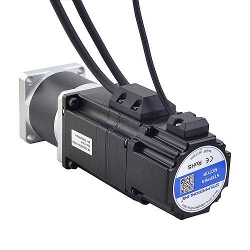 Nema 23 Closed Loop Stepper Motor 1.2Nm(169.97oz.in) with Electromagnetic Brake & 20:1 High Precision Gearbox