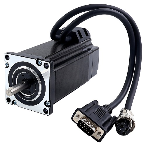 Serie S Standard Nema 24 motore passo-passo ad anello chiuso 4,0Nm(566,45oz.in) encoder 1000PPR(4000CPR) - 24HS40A-5004D-E1000 | StepperOnline