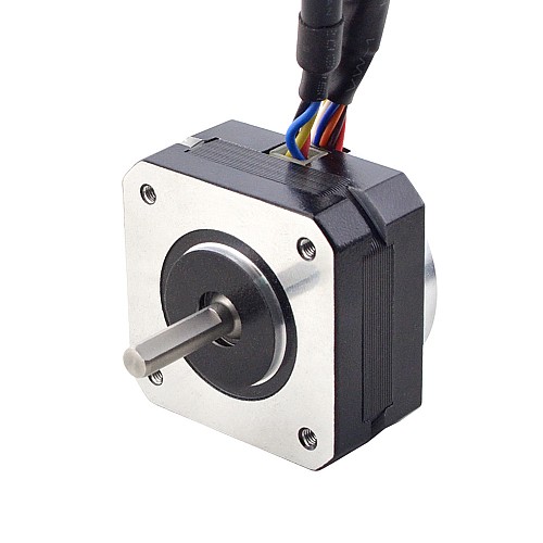 Nema 17 Moteur pas à pas en boucle fermée 16Ncm(22,7oz.in) avec encodeur magnétique 1000PPR(4000CPR) - 17HS08-1004-ME1K | StepperOnline