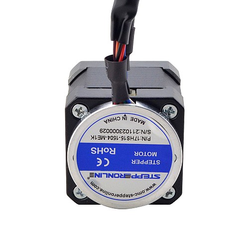Used - Nema 17 Closed Loop Stepper Motor 45Ncm(63.7oz.in) with Magnetic Encoder 1000PPR(4000CPR) - 17HS15-1504-ME1K-USED | StepperOnline