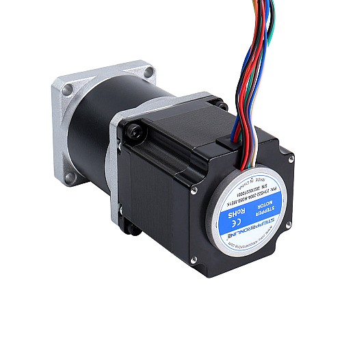Nema 23 Schrittmotor mit Hochpräzisions-Getriebeübersetzung 50:1 & Magnet-Encoder 1000PPR(4000CPR)