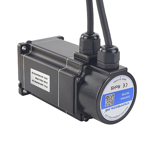 P Série IP65 Étanche Nema 24 Closed Loop Moteur3Nm(424.92oz.in) Encoder 1000PPR(4000CPR)