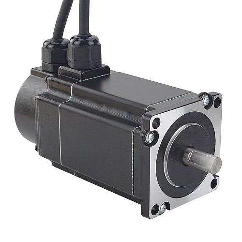 P Série IP65 Étanche Nema 24 Closed Loop Moteur3Nm(424.92oz.in) Encoder 1000PPR(4000CPR)