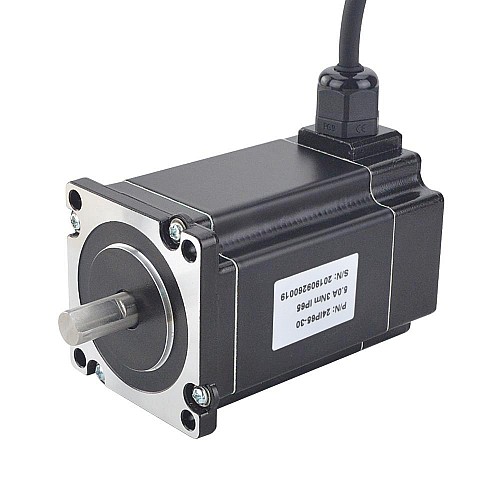 P-Serie IP65 Wasserdichter Nema 24 Schrittmotor 5.0A 3Nm(424.92oz.in)