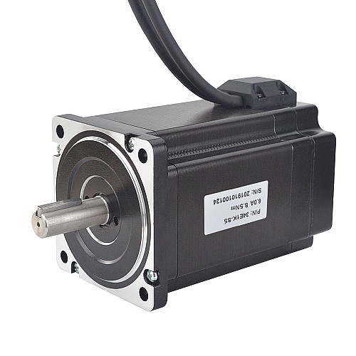 P Série Nema 34 Closed Loop Moteur pas à pas 8.5Nm(1203.7oz.in) avec Encoder 1000PPR(4000CPR)