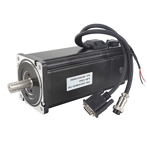P Series Nema 34 Closed Loop Stepper Motor 12Nm(1700oz.in) with with Electromagnetic Brake