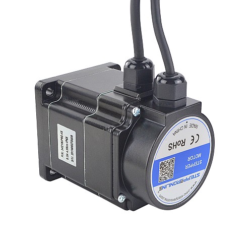 P Série IP65 Étanche Nema 34 Closed Loop Moteur4.5Nm(637.38oz.in) Encoder 1000PPR(4000CPR)