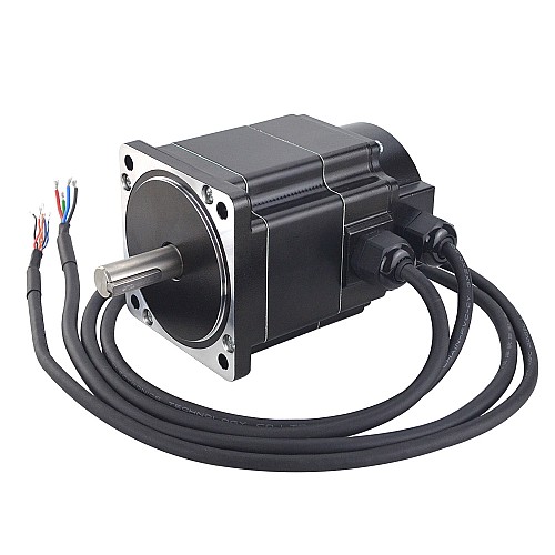 P Série IP65 Étanche Nema 34 Closed Loop Moteur4.5Nm(637.38oz.in) Encoder 1000PPR(4000CPR)