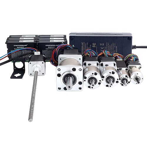Ulepszony kompletny pakiet elektryczny robota AR4 | Silnik krokowy, sterownik i zasilacz