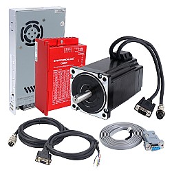 YS Series Kit V2.0 Moteur Pas à Pas en Closed Loop 1 Axe 9,00Nm(1274,5oz.in) Nema 34 avec Alimentation