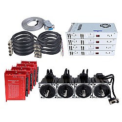 YS Series Kit V2.0 Motore Passo Passo ad Closed Loop 4 Assi 4,30Nm(608,93oz.in) Nema 34 con Alimentatore