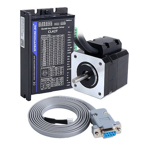 1 Axis Closed Loop Stepper CNC Kit 14Ncm(19.83oz.in) Nema 17 Motor & Driver - 1-CL42T-S01-V41 | StepperOnline