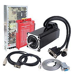 YS Series 1-Achsen 3,00Nm(424,83oz.in) Nema 23 Closed-Loop Stepper Schrittmotor-Kit V2.0 mit Netzteil