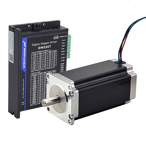 TS Serie 1 Achse 3,0Nm(425oz.in) Schrittmotor CNC Kit 4,2A Nema 23 Schrittmotor & Treiber DM556T