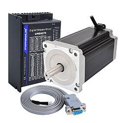 Kit CNC à moteur pas à pas TES Série 1 Axe 13Nm(1840,95oz.in) Moteur pas à pas Nema 34 & Driver DM860TE