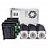 Kit CNCA 3 assi 3.0Nm(425oz.in) 4.2A Motore Nema 23 e driver DM556T e alimentatore 48V